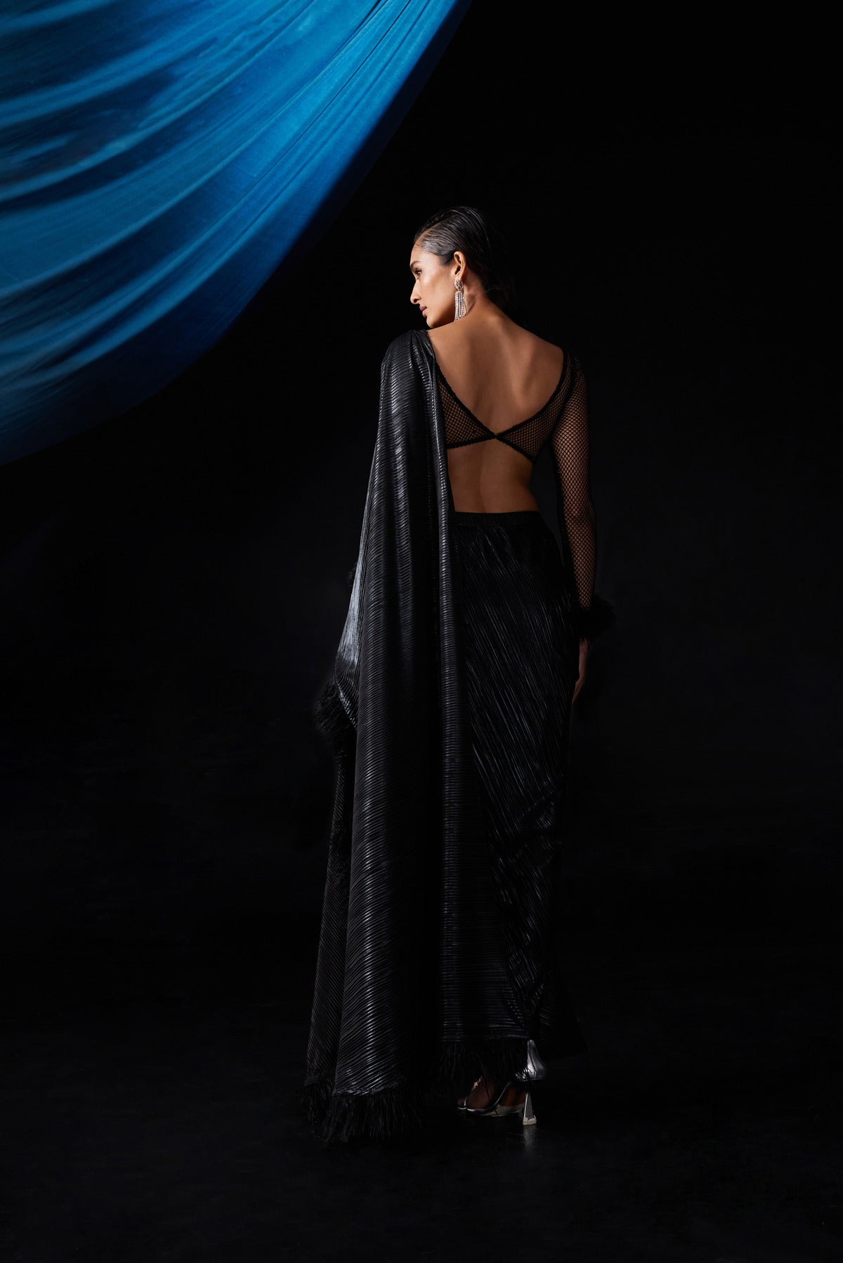 Noir Drape Saree