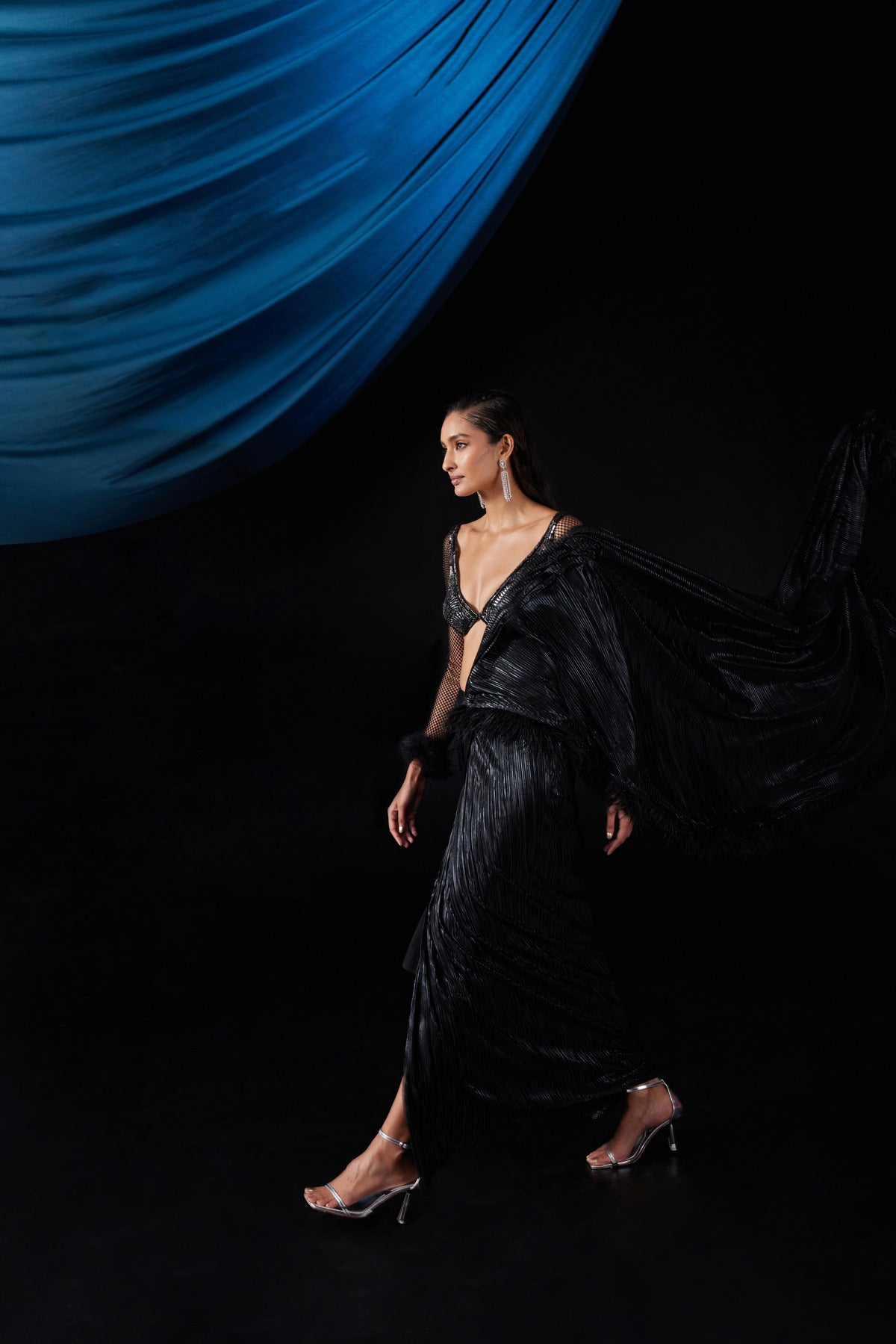 Noir Drape Saree