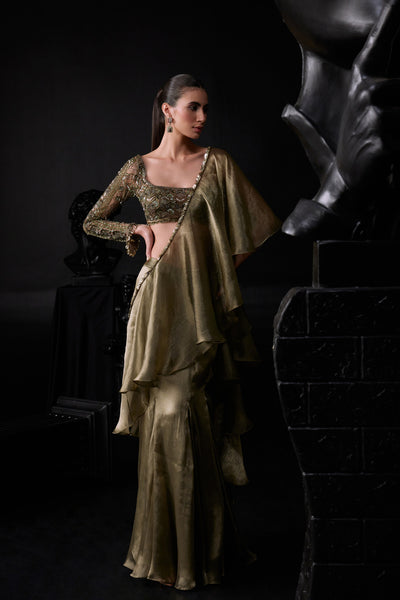 Lumière Stitched Saree