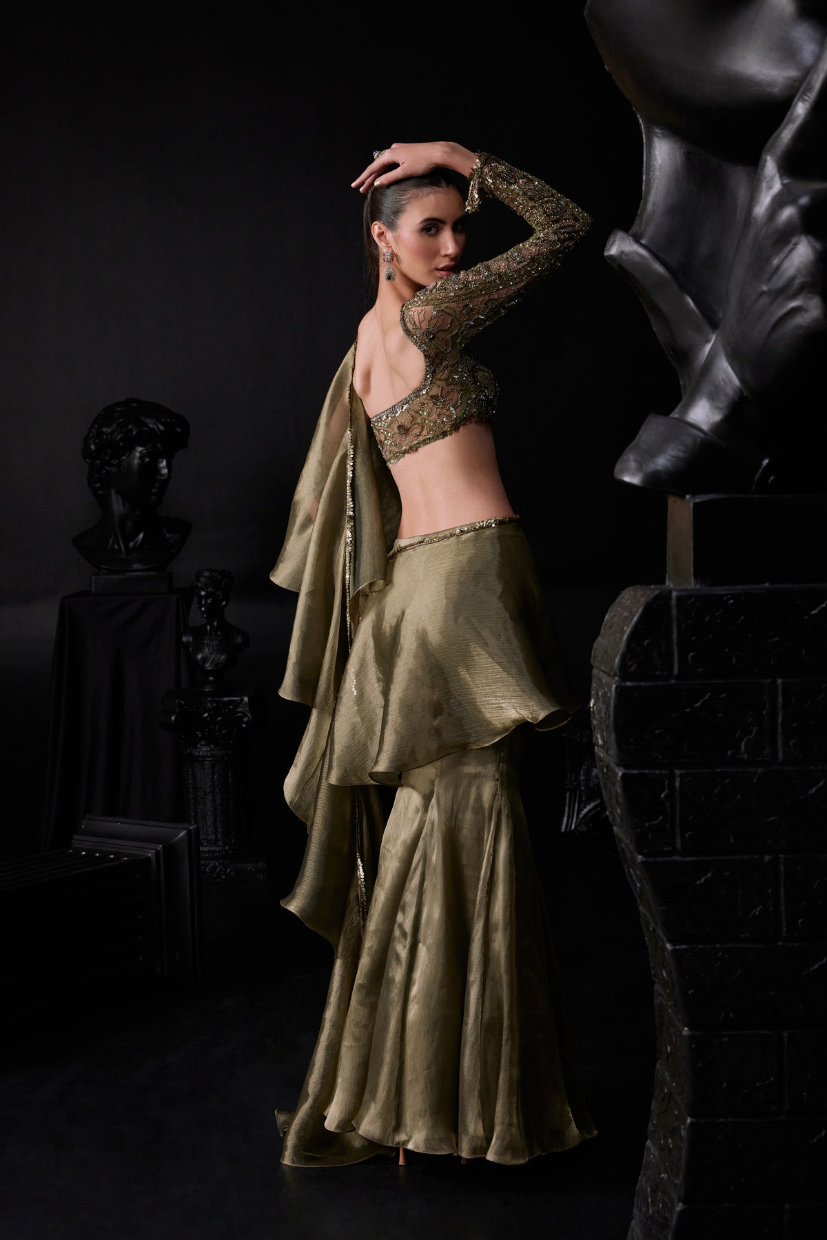 Lumière Stitched Saree